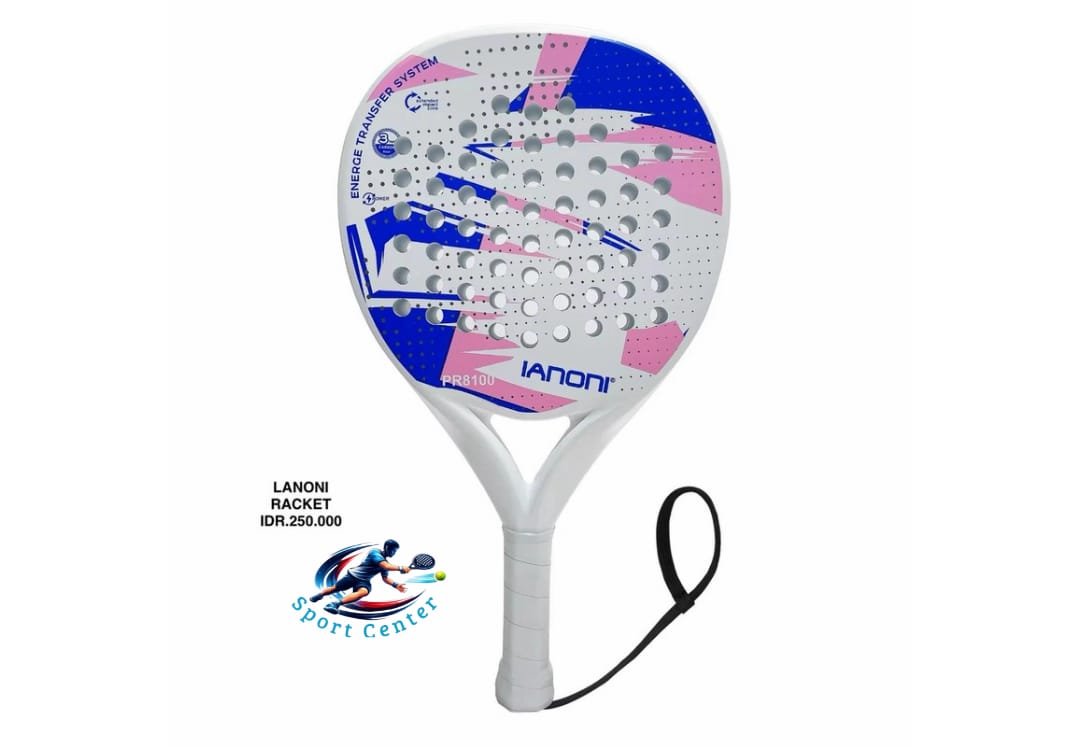 Ianoni Padel Racket PR8100 Pink