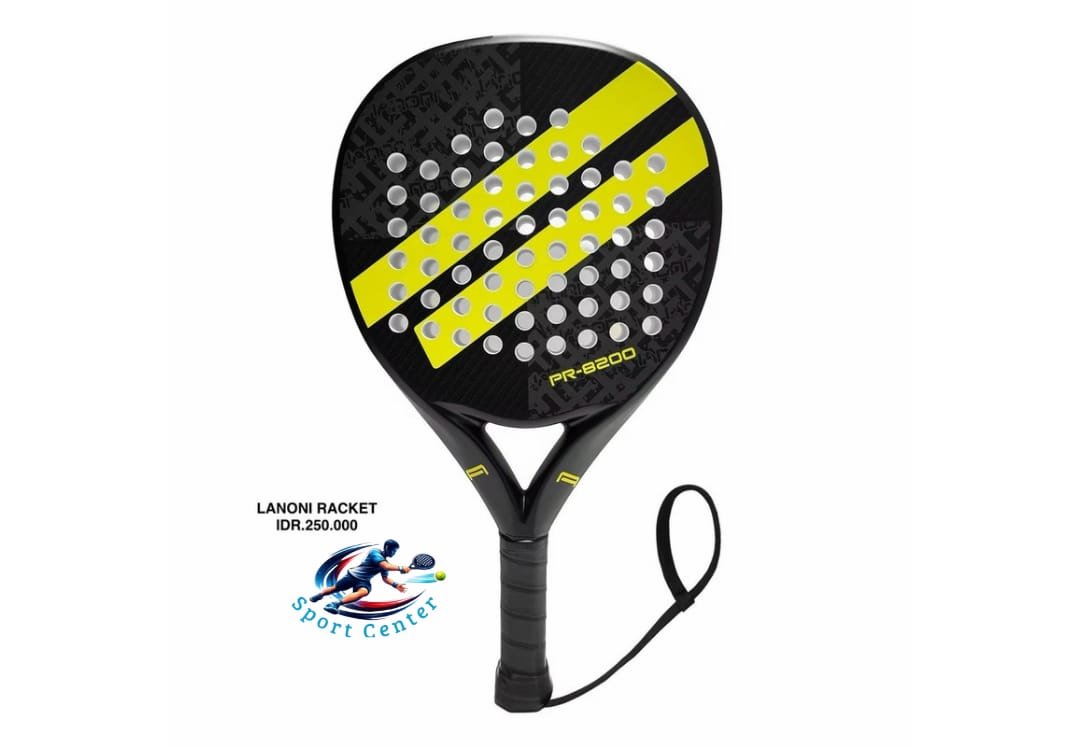 Ianoni Padel Racket R8200 Yellow